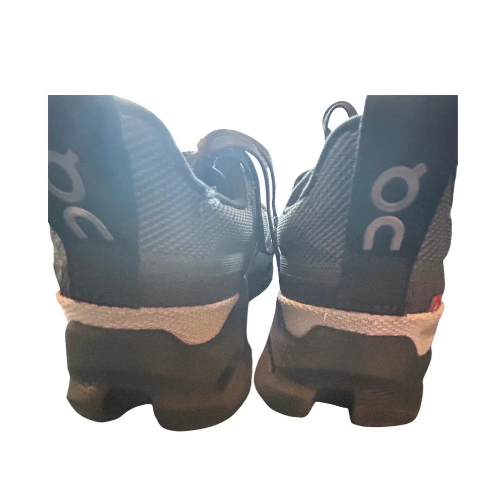On Running Cloudmonster Grey Black Womens Road‎ Running Shoes Sneakers size 6
